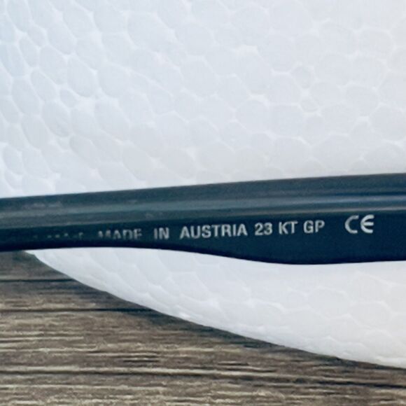 Daniel Swarovski Rimless Eyeglass Frame S124 00 6052 23KT GP Silver 50[]20 125 - Picture 9 of 11